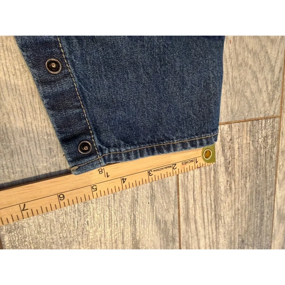 Oshkosh‎ B'gosh 12 Months Baby Denim Overalls Bibs Jeans Vestbak Boys Girls